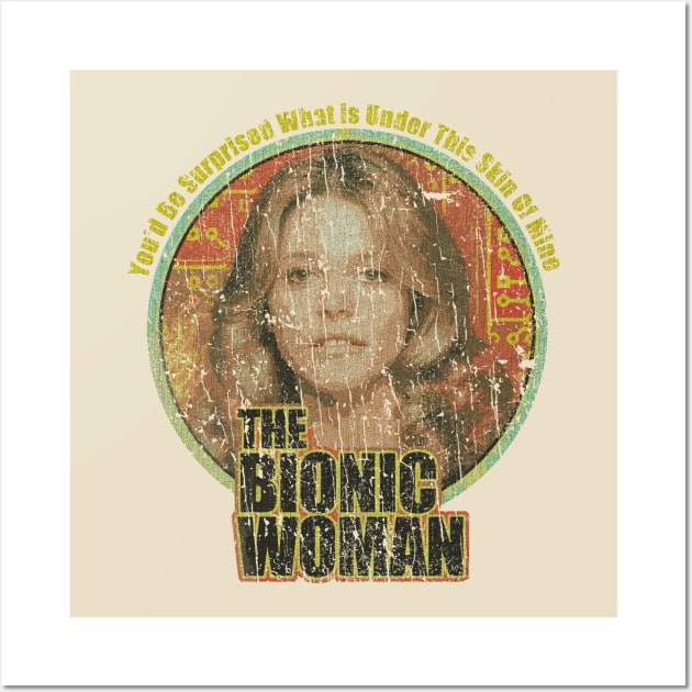 the bionic woman -  Six Million Dollar Man - RETRO STYLE Wall Art by lekhartimah